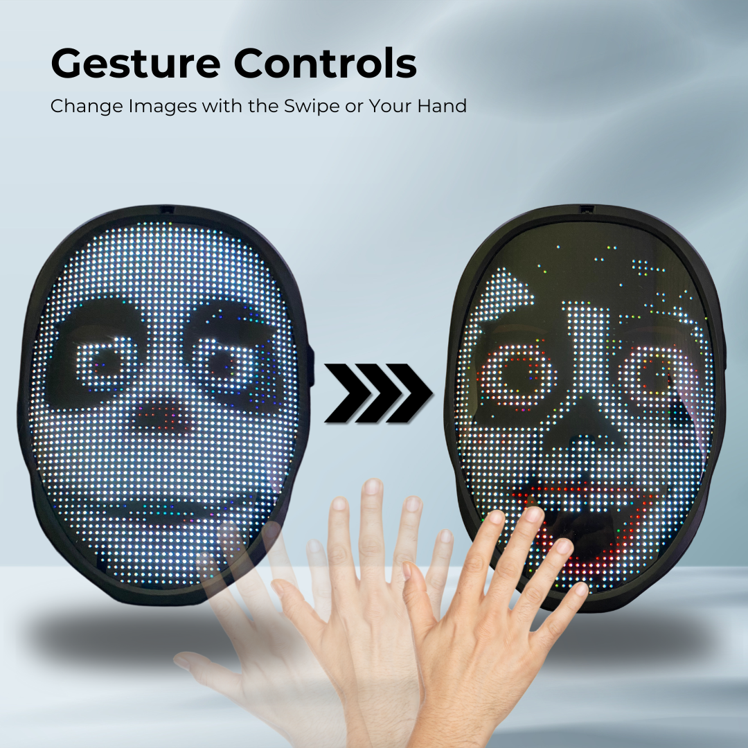 FaceShift Pro - Customizable Bluetooth LED Mask