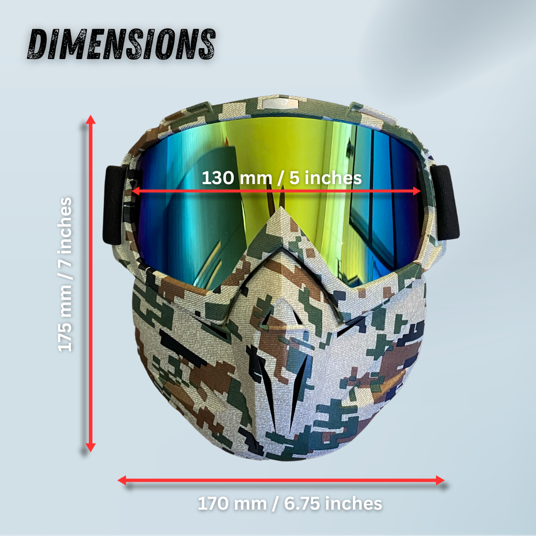 Halo Tactical - Protective Eye & Face Shield